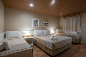 Quarto família quádruplo da Pousada da Germana