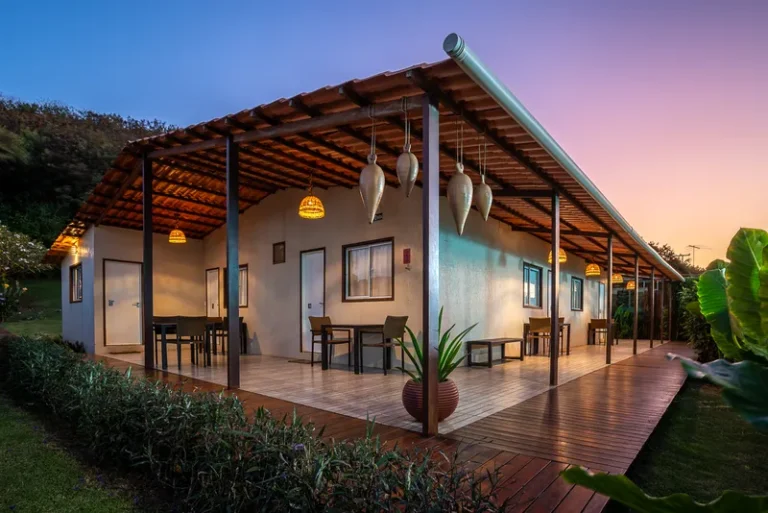 Ambiente da Pousada Malibu em Fernando de Noronha